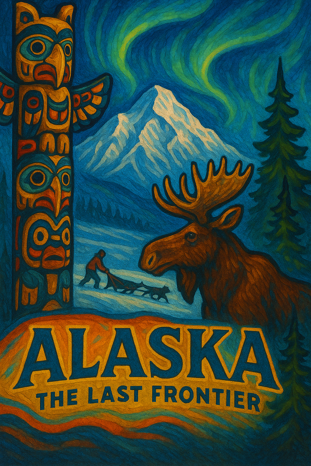 Alaska State Mural